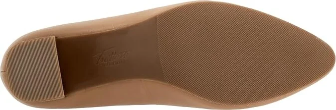 Trotters Kari Women's 1-2 inch heel Shoes Nude/Natural : 10 N (AA), Leather - Image 3