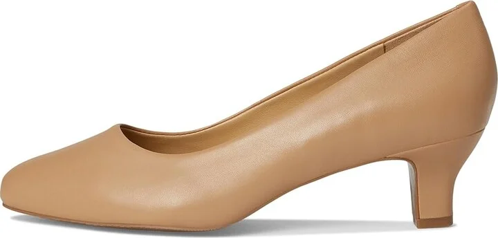 Trotters Kate High Women's Heels Beige : 7 W (D), Leather/Rubber - Image 6
