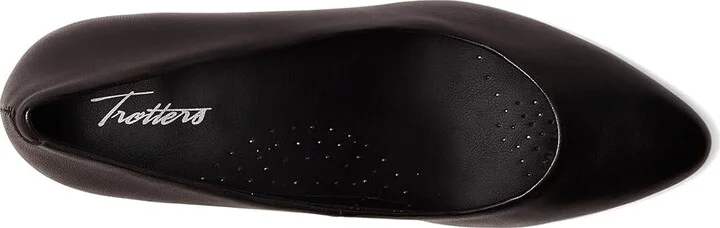 Trotters Kate High Women's Heels Black : 11 N (AA), Leather/Rubber - Image 2