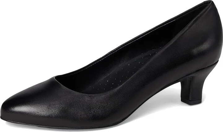 Trotters Kate High Women's Heels Black : 11 N (AA), Leather/Rubber - Image 5
