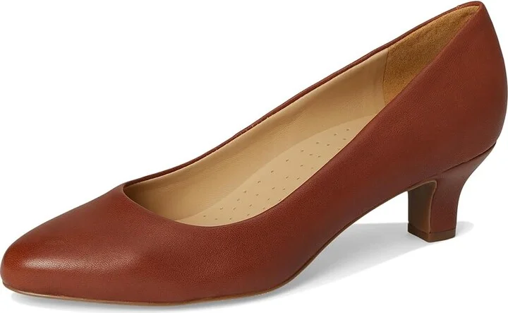 Trotters Kate High Women's Heels Luggage : 9 M (B), Leather/Rubber - Image 5