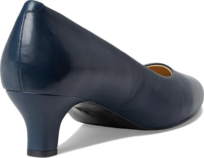 Trotters Kate High Women's Heels Navy : 7 M (B), Leather/Rubber - Image 4