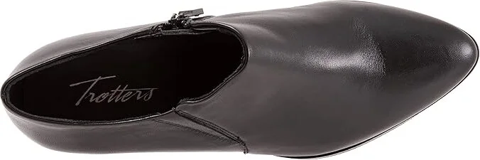 Trotters Keegan Women's Shoes Black Leather : 8 N (AA) - Image 2