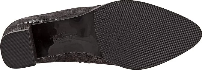 Trotters Keegan Women's Shoes Black Lizard Leather : 7 N (AA) - Image 3