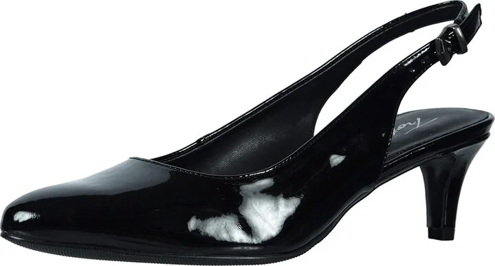 Trotters Keely Women's Shoes Black Patent : 5 M (B), Leather - Image 2