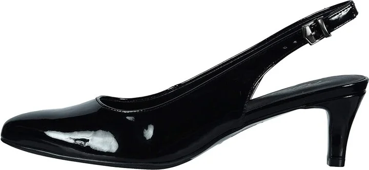 Trotters Keely Women's Shoes Black Patent : 5 M (B), Leather - Image 7