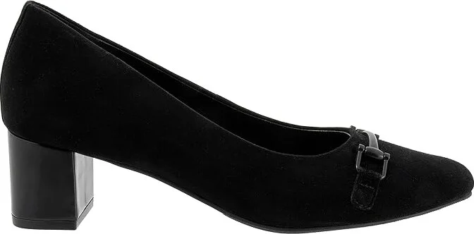 Trotters Kenzie High Women's Heels Black Suede : 8 N (AA) - Image 6