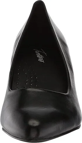 Trotters Kiera Women's 1-2 inch heel Shoes Black Soft Leather : 6 N (AA) - Image 6