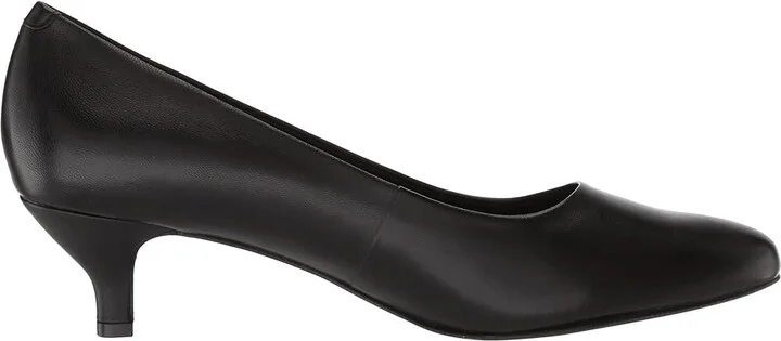 Trotters Kiera Women's 1-2 inch heel Shoes Black Soft Leather : 6 N (AA) - Image 8