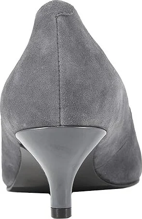 Trotters Kiera Women's 1-2 inch heel Shoes Dark Grey Suede Leather : 5.5 M (B) - Image 5