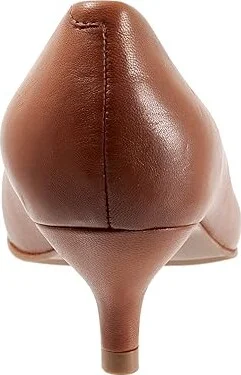 Trotters Kiera Women's 1-2 inch heel Shoes Luggage : 6.5 M (B), Leather - Image 4