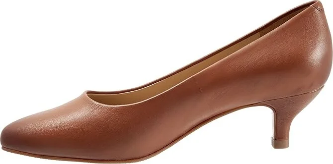 Trotters Kiera Women's 1-2 inch heel Shoes Luggage : 6.5 M (B), Leather - Image 6