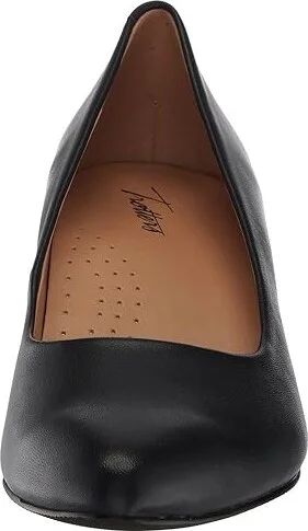Trotters Kiera Women's 1-2 inch heel Shoes Navy Soft Leather : 7 N (AA) - Image 6