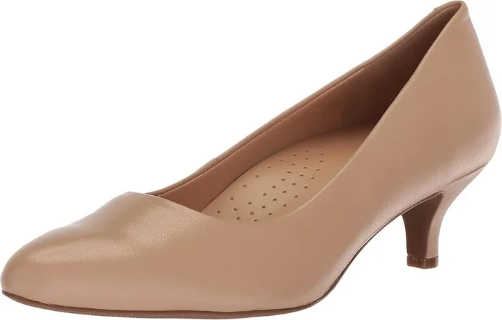Trotters Kiera Women's 1-2 inch heel Shoes Nude Soft Leather : 6 N (AA) - Image 2