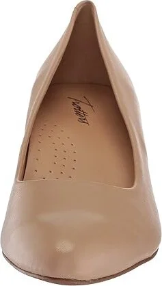 Trotters Kiera Women's 1-2 inch heel Shoes Nude Soft Leather : 6 N (AA) - Image 6