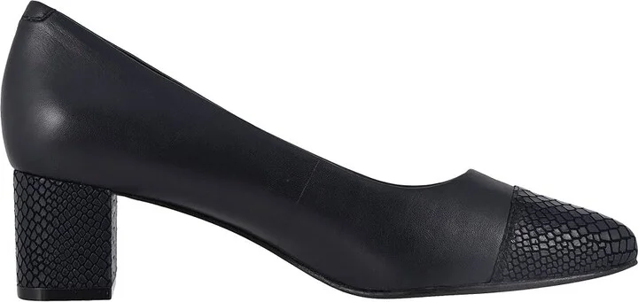 Trotters Kiki Women's Shoes Navy Snake : 7 N (AA), Synthetic - Image 8