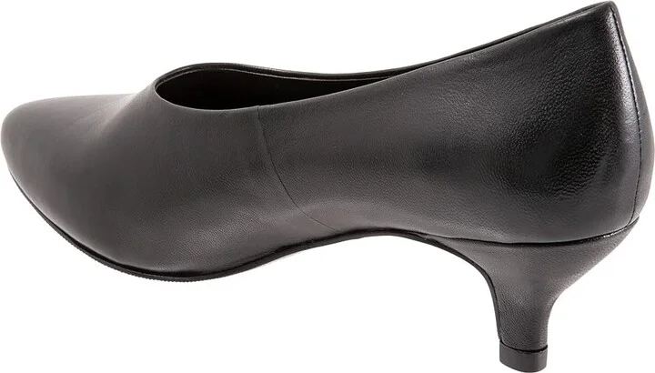 Trotters Kimber High Women's Heels Black : 8.5 N (AA), Leather - Image 4