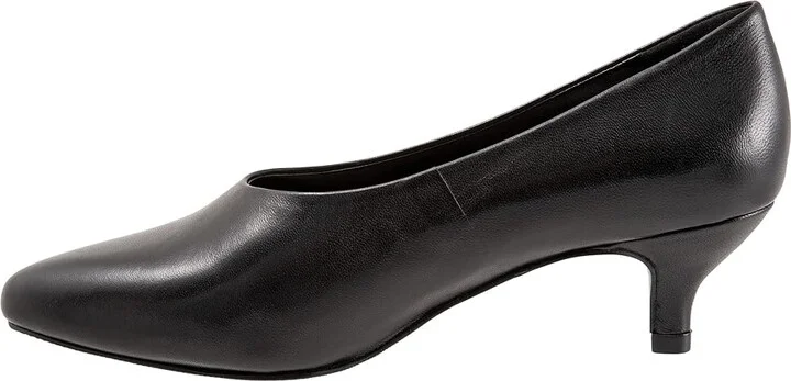 Trotters Kimber High Women's Heels Black : 8.5 N (AA), Leather - Image 6