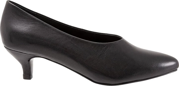 Trotters Kimber High Women's Heels Black : 8.5 N (AA), Leather - Image 7