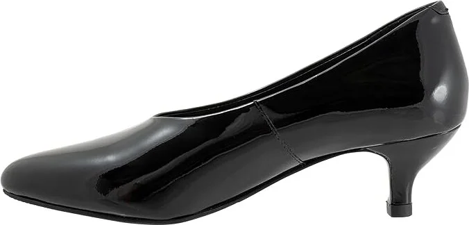 Trotters Kimber High Women's Heels Black Patent : 7 N (AA), Leather - Image 6