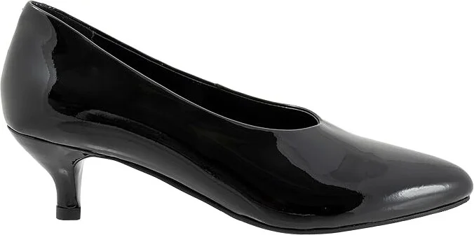 Trotters Kimber High Women's Heels Black Patent : 7 N (AA), Leather - Image 7
