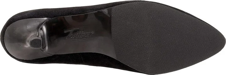 Trotters Kimber High Women's Heels Black Suede : 8 W (D), Leather/Suede - Image 3