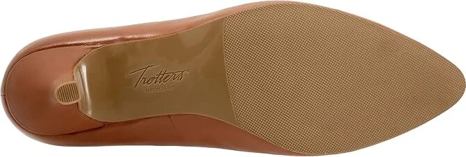 Trotters Kimber High Women's Heels Luggage : 10.5 N (AA), Leather - Image 3