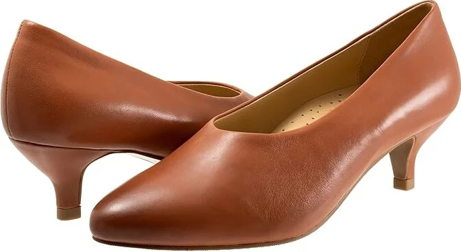 Trotters Kimber High Women's Heels Luggage : 10.5 N (AA), Leather