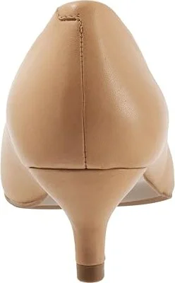Trotters Kimber High Women's Heels Nude : 9 W (D), Leather - Image 4