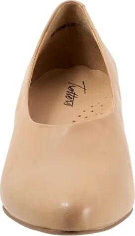 Trotters Kimber High Women's Heels Nude : 9 W (D), Leather - Image 5