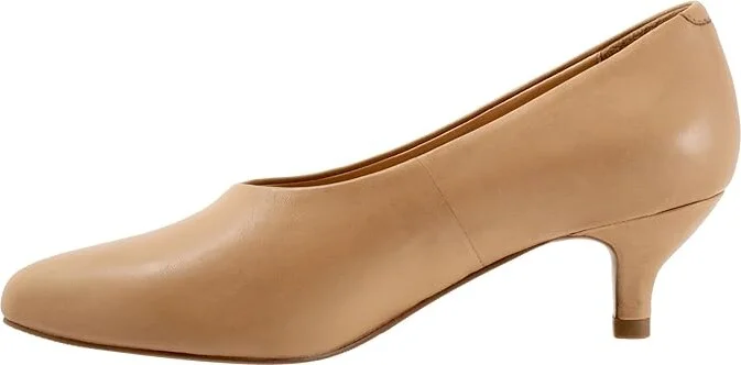 Trotters Kimber High Women's Heels Nude : 9 W (D), Leather - Image 6
