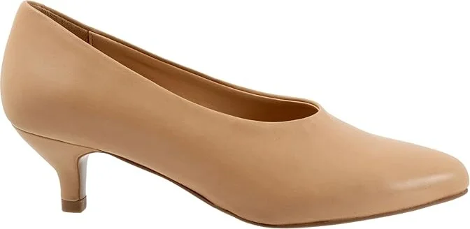 Trotters Kimber High Women's Heels Nude : 9 W (D), Leather - Image 7