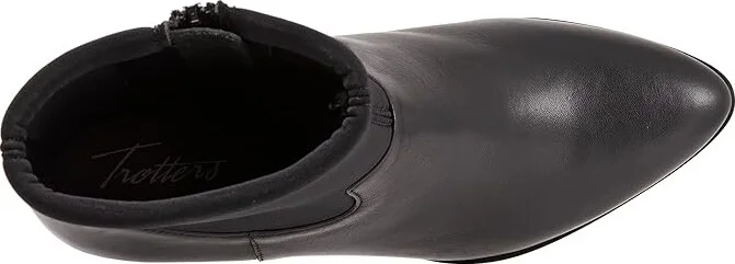 Trotters Kippy Women's Boots Black Leather : 7.5 N (AA) - Image 2