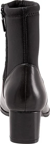 Trotters Kippy Women's Boots Black Leather : 7.5 N (AA) - Image 4