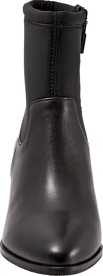 Trotters Kippy Women's Boots Black Leather : 7.5 N (AA) - Image 5