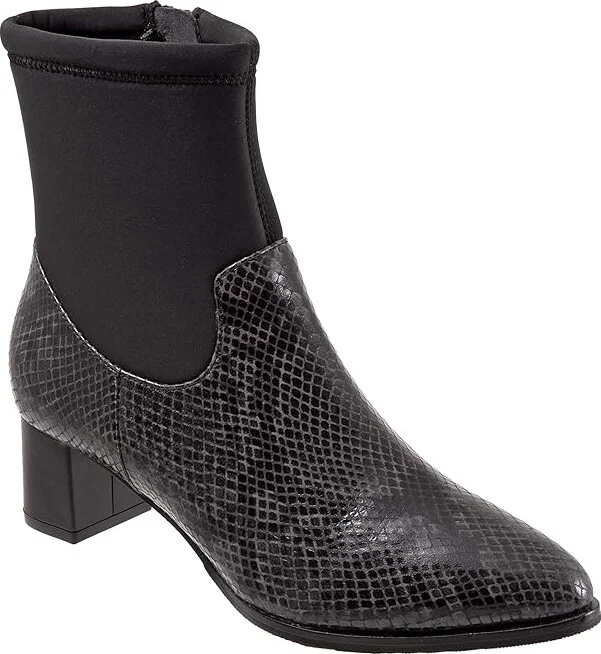 Dark Grey Snake Leather