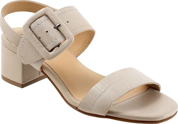 Trotters Laila Women's Shoes Ivory : 7.5 M (B), Leather