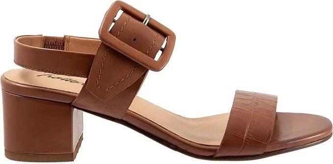 Trotters Laila Women's Shoes Tan : 6 W (D), Leather - Image 7