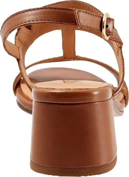 Trotters Larissa Women's Shoes Luggage : 10 W (D), Leather - Image 4