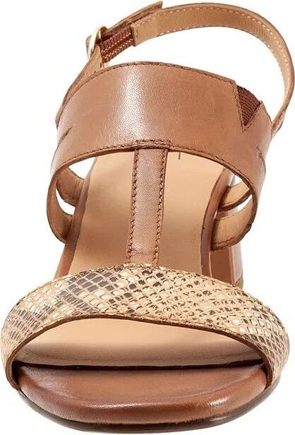 Trotters Larissa Women's Shoes Luggage : 10 W (D), Leather - Image 5