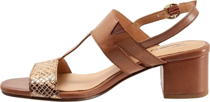 Trotters Larissa Women's Shoes Luggage : 10 W (D), Leather - Image 6