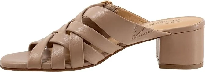 Trotters Lauri Women's Sandals Taupe : 6.5 M (B), Leather - Image 5