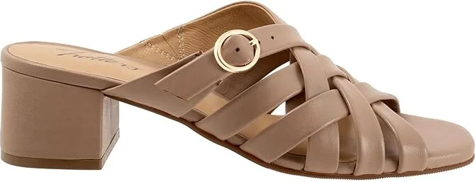 Trotters Lauri Women's Sandals Taupe : 6.5 M (B), Leather - Image 6