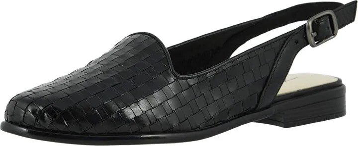 Trotters Lena Women's Shoes Black : 6.5 M (B), Leather - Image 2