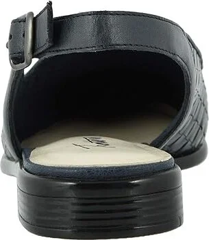 Trotters Lena Women's Shoes Navy : 7 N (AA), Leather - Image 5