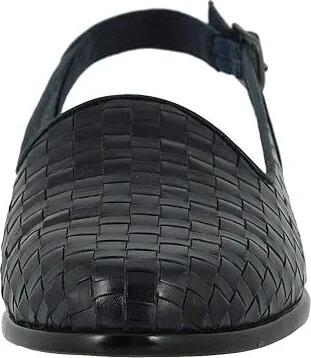 Trotters Lena Women's Shoes Navy : 7 N (AA), Leather - Image 6
