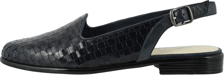 Trotters Lena Women's Shoes Navy : 7 N (AA), Leather - Image 7