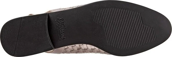 Trotters Lena Women's Shoes Pewter Leather : 10 WW (EE) - Image 3