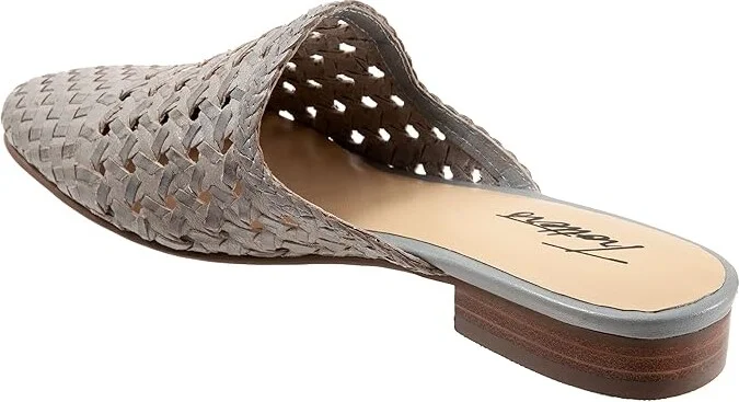 Trotters Leona Women's Shoes Grey Leather : 5.5 M (B) - Image 6