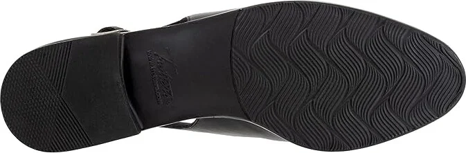 Trotters Lillie Women's Flat Shoes Black : 6 WW (EE), Leather - Image 3